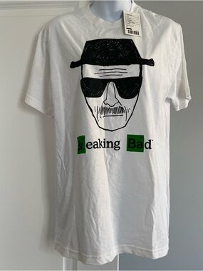 White Breaking Bad Graphic Short Sleeve Tee